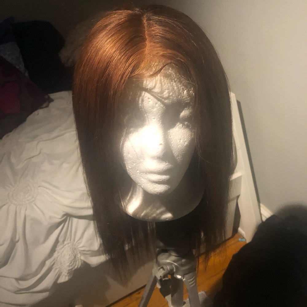 Lace front wig